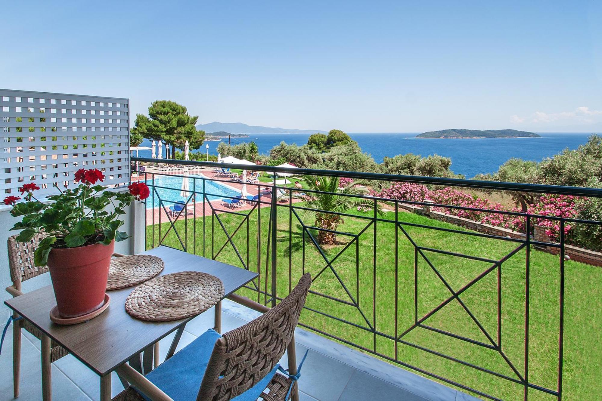 Hotel Azzurro Katsaros  Exteriér fotografie